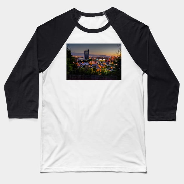 sli night town Baseball T-Shirt by pcfyi